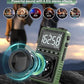 Bluetooth AM FM Shortwave Radio with NOAA Weather Alert,1250mAh Rechargeable Portable Pocket Radio with Best Reception,5W Big Speaker, Digital Tuner and Earphone,Support SD Card and USB MP3 Player