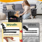 Car Seat Booster for Dog: High-Support Memory Foam Pet Car Seat for Small/Medium Dogs Under 35lbs with Elevated Cushion - Detachable Washable Puppy Travel Bed for Driving with Pockets (Black)