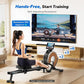 MERACH Rowing Machines for Home, Magnetic Rowing Machine with 16 Levels, Rower Machine of Quiet Resistance, Dual Slide Rail with Max 350lbs Weight Capacity, App Compatible