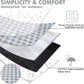 Extra Large Picnic Blanket 80''x 60'' Picnic Mat Waterproof Sand Proof Foldable for Beach, 5-Layer Outdoor Blanket for 6 to 8 Adults,Camping Lawn Hiking Travel Park Music Festival Wedding Mats(Green)
