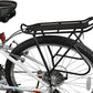 Ibera Bike Rack - Bicycle Touring Carrier Plus+ for Disc Brake/Non-Disc Brake Mount, Fat Tire Bikes, Frame-Mounted for Heavier Top & Side Loads, Height Adjustable for 26"-29" Frames