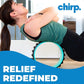 Chirp Wheel XR Acupressure - Back Relief & Muscle Relaxation, Stress Melting, Targeted Trigger Point Release, Comfort Cushioning, High-Density Foam Roller, 500lbs Capacity, 10" Mint