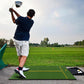 Tangkula Golf Hitting Mat, Artificial Turf Mat for Indoor/Outdoor Golf Practice Includes 2 Rubber Tees & 2 Alignment Sticks, Golf Training Mat for Home Backyard Garage