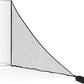 1/2PCS Golf Shank Net Attachment for Golf Hitting Nets with Sandbag, 7 * 7FT/7 * 10FT Golf Barrier Side Net,Golf Practice Hitting Net Barrier Net for Golf, Baseball, Hockey, Soccer (Black/Red