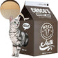 Cat Condo Scratcher Post Cardboard, Milk Box Shape Cat Scratching House Bed, Black Color