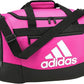 adidas Unisex Defender 4.0 Gym Duffel Bag for Men and Women, Team Shock Pink, Small (38L)