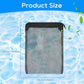 20PCS Aquarium Filter Media Bags for Aquarium with Zipper, Fine Mesh Bag Reusable Strong Polyester for Activated Carbon, Bio Filter Balls, Ceramic Rings, Filter Stones 7.8" x 5.9"