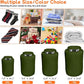 Desoto Waterproof Dry Bag 2 packs, 2L/5L/10L/20L/40L/70L Dry Sack Lightweight Portable, Dry Storage Bag to Keep Gear Dry Clean for Kayaking, Gym, Hiking, Swimming, Camping