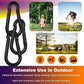 100PCS Black Carabiner Clip, M5 2Inch Spring Snap Hook Quick Link Small Carabiner Clips, 3/16'' Spring Carabiner Link Buckle for Fishing Camping Hammock Dog Leashes-220LBS Holding Capacity
