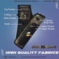 SUNYA Archery Hip Quiver for Arrows. Includes 3 Tubes Arrow Holder, Accessories Pockets and Waist Belt. Fit for Compound and Recurve Bow Practice.