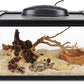 Zilla QuickBuild Reptile 10 Gallon Glass Terrarium Habitat with Bedding Tray For Geckos, Snakes, Lizards, Frogs, Turtles, and Tortoises, 20" x 12" x 10"