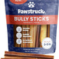 Pawstruck Natural 3–5" Bully Sticks for Small Dogs and Puppies – Single Ingredient, Low-Odor, Rawhide-Free Chew Treat – 100% Real Beef, No Artificial Preservatives – 8 oz Bag – Packaging May Vary
