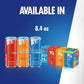 Red Bull Energy Drink Sugar Free Variety Pack, Red, Amber, and Sea Blue, with 80mg Caffeine, Taurine & B Vitamins, 8.4 fl. oz, Pack of 12 Cans
