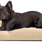 K9 Ballistics Tough Rectangle Pillow S Dog Bed - Removable Cover, Washable, Durable & Water Resistant Dog Bed Made for Small Dogs 24"x18" Sandstone
