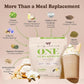 VitaHustle ONE Meal Replacement Shake - Plant Based Protein Powder by Kevin Hart - Vegan, Meal Replacement Powder with Superfoods, Vitamins, Adaptogens & Probiotics -Vanilla Flavor, 15 Servings