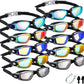 Konohan 10 Pack Swim Goggles Bulk for Kids adult Pool Goggles Anti Fog Silicone No Leak Swimming Glasses for Men Women Youth
