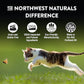 Northwest Naturals Freeze-Dried Rabbit Cat & Kitten Food – Bite-Sized Nibbles – Healthy, Limited, Human-Grade Ingredients, All-Natural, High-Protein Raw Diet – Complete & Balanced, Grain-Free – 11 oz