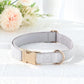 PET ARTIST Soft PU Leather Dog Collar for Small Dogs, Bright & Classic Nylon Padded Durable Dog Collar Leather with Quick Release Metal Buckle Adjustable for Male Dogs, Neck Fit 9-14"