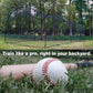 AIRHOP 22/30 FT Portable Baseball & Softball Batting Cage for Backyard Batting Practice, Durable Large Enclosed Batting Cage with Pitching Machine Hole and Removable Door