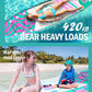 11'Stand Up Paddle Boards Surf Control with Premium SUP Board Accessories Backpack & Removable Fins, 34" Wide Inflatable Paddle Boards of All Skill Levels