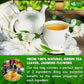 FreshDrinkUS, Premium 20 Tea Bags of Jasmine Green Tea, 100% Natural. Exquisite Flavor, Handpicked Leaves, Perfect for Tea Lovers. No Sugar, No Gluten, Vegan.