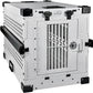 Heavy Duty Fully Collapsible Powder-Coated Aluminum Dog Crate - Small (White)