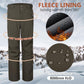 Outdoor Ventures Men's Lite Waterproof Windproof Fleece Lined Warm Hiking Ski Snow Pants Expandable-Waist