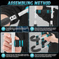 Premium Twister Arm Trainer (55–110 lbs) with Forearm Strengthener (22–132 lbs) Adjustable Chest/Arm Workout Equipment 3- Levels Upper and Lower Body Excercise Machine for Strength Traininig