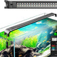 LED Aquarium Light with Remote, IP67 Waterproof Freshwater Planted Grow Light, Full Spectrum Fish Tank Light with Timer, Dimmable RGB+W, Upgrade Appearance, High Performance (30-35inch)