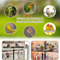 16-63 Inch Height Adjustable Bird Perch Pepper Wood Parrot Training Perch Stand with Feeding Cups and Swing Toy Parakeet Perches Indoor and Outdoor Parrot Stands for Small to Medium Bird