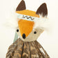 SmartyKat Toss-A-Fox Feather Toss & Chase Cat Toy, Randomly Selected Color - Brown OR White, One Size