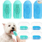 Dog Toothbrush Dogs Tooth Brushing Kit 4 Pack Dog Finger Toothbrush for Dogs Teeth Cleaning& Dental Care,Dogss Tooth Brush Pet Toothbrush