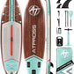 11'6"x35" Inflatable Paddle Board, 450lbs Extra Wide Stand Up Paddleboard for Adults with Premium SUP Accessories Kit & Backpack, Blow Up Kayak Non-Slip Stable Deck Boat for Yoga Fishing Surf
