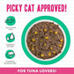 Weruva BFF Minced Natural Wet Cat Food, Tuna and Pumpkin Valentine in Gravy, 3oz Can, Pack of 24