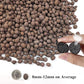 2 lbs Clay Pebbles for Plants, 8-12 mm Leca Clay Balls for Indoor Plants, Orchid Potting Mixes, Hydroponic Growing, Aquaponics, Potted Top Dressing and Drainage