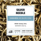 Tiesta Tea Silver Needle White Tea – Premium Loose Leaf, Single-Origin from China | Pure Unblended Low-Caffeine Tea | Hot or Cold Brew | 12oz Resealable Bulk Pouch | Brews 200 Cups