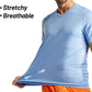 MIER Men's Quick Dry Workout Shirts Moisture Wicking Running Athletic Performance T-Shirts Recycled Polyester Top Tee