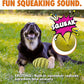 Max Fusion with Nike Grind, Arlee Spiro Football Treat Dispensing Dog Toy, Durable Dog Treat Toy, L