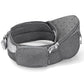 SUNVENO Baby Hip Carrier with Hip Seat, CPC-Certified, Ergonomic Infant Carrier for Newborns & Toddlers up to 45 lbs, Adjustable Waistband, Multiple Pockets, All-Season, Grey