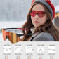 YAMAS Sport Sunglasses for Mens Womens, Wrap around Sunglasses, Non-Slip Nose Pads for Climbing and Running, UV400 Protection