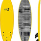 Rock-It 6' Albert Performance Fish Soft Top Surfboard Surf Board, Foam Surfboard, Kids Surfboard, Adult Surfboard, Tabla De Surf, Beginner Surfboard