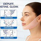 Stylia V Line Lifting Collagen Face Mask - Double Chin Strap for Women - Jawline Shaper Face Lift Tape - Neck Lift Collagen Mask - Chin Strap for Sleeping - Hyaluronic Acid, Aloe Vera, Cica 2PC