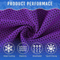 Hosuly 30 Pack Cooling Towels, 40"x12" Ice Breathable Soft Chilly Sweat Rag Microfiber Workout Rags for Gym Cooling Towels for Neck and Face for Yoga Golf Sport Running