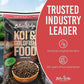 Blue Ridge Koi Fish Food 25lb - Koi Food Large 3/16" Growth Formula, Goldfish Food, Premium Fish Food for Ponds, Ponds Fish Food, Floating Pond Pellets