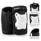 Skating Protective Gear Adult Knee and Elbow Pads Wrist Guards for Roller Skating Skateboarding, Skate Pads Adult Knee Pads for Men Women White