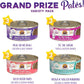 Weruva Wet Cat Food, Grand Prize Patés Variety Pack, 5.5oz Can, Pack of 12