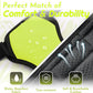 Eagloo Dog Harness Large Breed, No Pull Service Vest with Reflective Strips and Control Handle, Adjustable and Comfortable for Easy Walking, No Choke Pet Harness with 2 Metal Rings, Green, XL