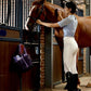 11PCS Horse Grooming Kit Curry Comb Sweat Scraper Horse Bathing Supplies Grooming Tools with Storage Bag Sugar Taro