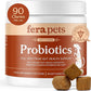 Fera Pets Probiotics for Dogs with Prebiotics and Postbiotics - Full Spectrum Gut Health Support - Promotes a Balanced Gut Microbiome - Boosts Immune Health - 90 Soft Chews