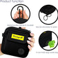 Dog Treat Pouch for Pet Walking and Training with Clicker, Poop Bags, and Three Bags Design Small Fanny Zipper Pack Holder for Puppy Snack Dispenser Kit for Leash and Outdoor Use (Black)